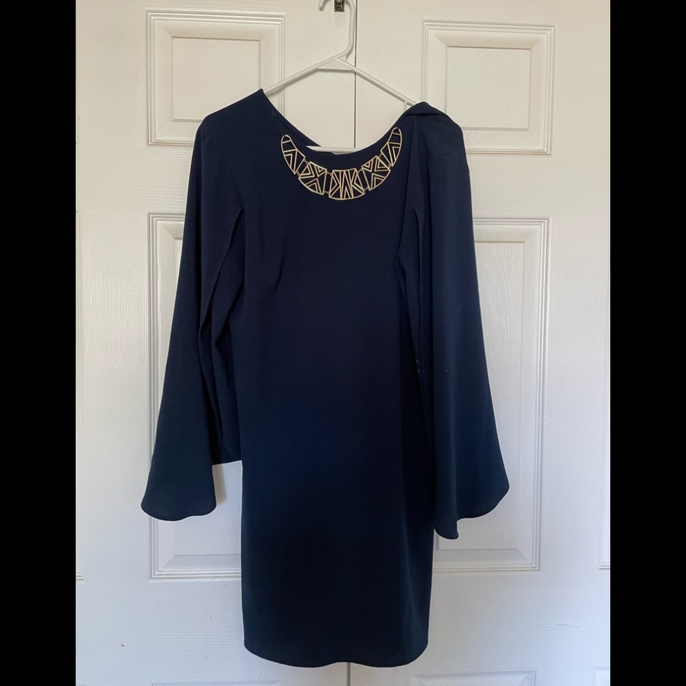 Never worn dress with flare sleeves